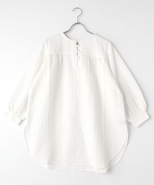 TAKASHIMAYA OUTLET / タカシマヤ アウトレット シャツ・ブラウス | 刺しゅう入りチュニックブラウス（IVORY）