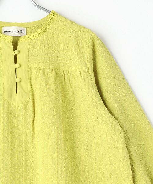 TAKASHIMAYA OUTLET / タカシマヤ アウトレット シャツ・ブラウス | 刺しゅう入りチュニックブラウス | 詳細3