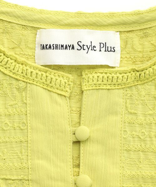 TAKASHIMAYA OUTLET / タカシマヤ アウトレット シャツ・ブラウス | 刺しゅう入りチュニックブラウス | 詳細5