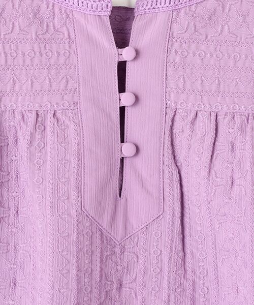 TAKASHIMAYA OUTLET / タカシマヤ アウトレット シャツ・ブラウス | 刺しゅう入りチュニックブラウス | 詳細7