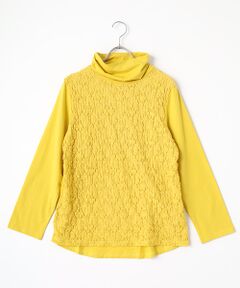 TAKASHIMAYA OUTLET / タカシマヤ アウトレット その他トップス | レース切替えプルオーバー