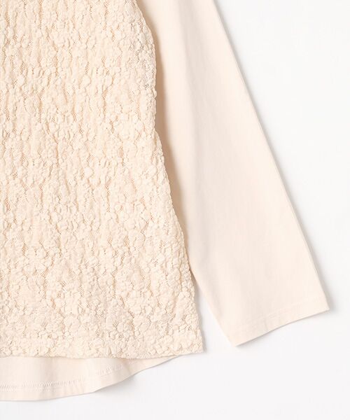 TAKASHIMAYA OUTLET / タカシマヤ アウトレット その他トップス | レース切替えプルオーバー | 詳細4