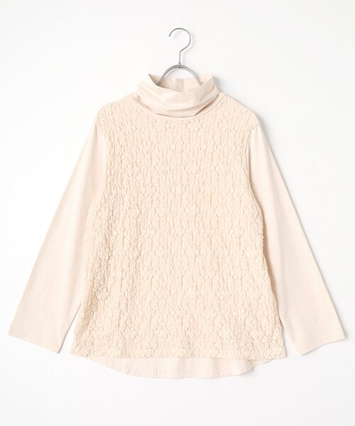 TAKASHIMAYA OUTLET / タカシマヤ アウトレット その他トップス | レース切替えプルオーバー（PINK）