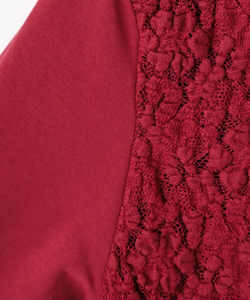 TAKASHIMAYA OUTLET / タカシマヤ アウトレット その他トップス | レース切替えプルオーバー | 詳細9