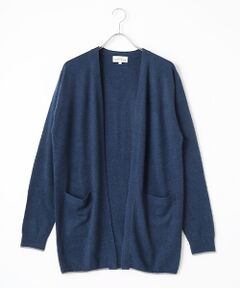 全てのアイテム tibi ネイビー カーディガン バックレス ウール