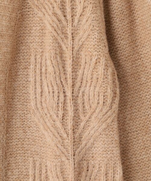 TAKASHIMAYA OUTLET / タカシマヤ アウトレット カーディガン・ボレロ | リーフ柄ロングカーディガン | 詳細6