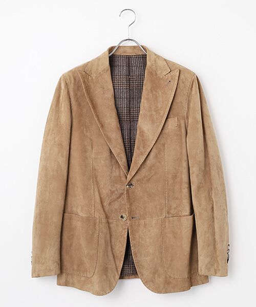 TAKASHIMAYA OUTLET/タカシマヤ アウトレット 『アウトレット対象商品』アルフレード リフージオ シングルジャケット BROWN 48 TAKASHIMAYA OUTLET/タカシマヤ アウトレット 『アウトレット対象商品』アルフレード リフージオ シングルジャケット BROWN 48