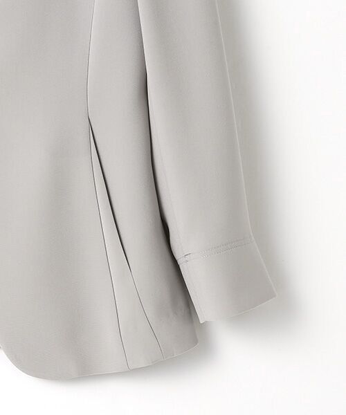 TAKASHIMAYA OUTLET / タカシマヤ アウトレット ノーカラージャケット | トリアセノーカラージャケット | 詳細3