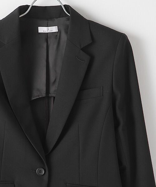 TAKASHIMAYA OUTLET / タカシマヤ アウトレット テーラードジャケット | スーツクローゼット　定番スーツ　無地１つボタンジャケット | 詳細2