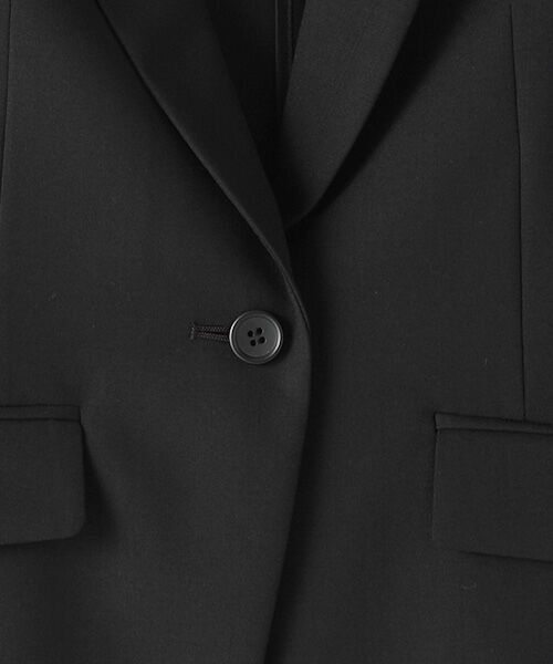 TAKASHIMAYA OUTLET / タカシマヤ アウトレット テーラードジャケット | スーツクローゼット　定番スーツ　無地１つボタンジャケット | 詳細4