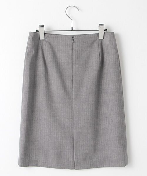 TAKASHIMAYA OUTLET / タカシマヤ アウトレット ミニ・ひざ丈スカート | スーツクローゼット　ストライプタイトスカート(ショート) | 詳細2