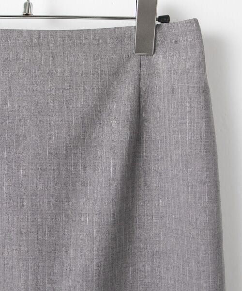 TAKASHIMAYA OUTLET / タカシマヤ アウトレット ミニ・ひざ丈スカート | スーツクローゼット　ストライプタイトスカート(ショート) | 詳細3