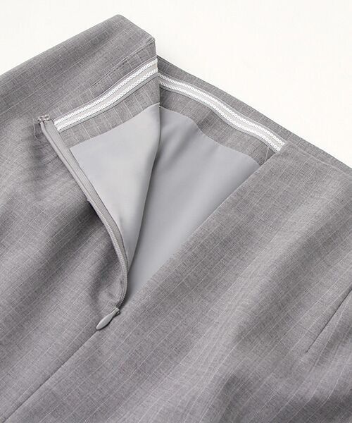 TAKASHIMAYA OUTLET / タカシマヤ アウトレット ミニ・ひざ丈スカート | スーツクローゼット　ストライプタイトスカート(ショート) | 詳細5