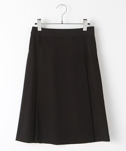 TAKASHIMAYA OUTLET/タカシマヤ アウトレット スーツクローゼット ノイエ2WAYストレッチスカート ブラック 38 TAKASHIMAYA OUTLET/タカシマヤ アウトレット スーツクローゼット ノイエ2WAYストレッチスカート ブラック 38