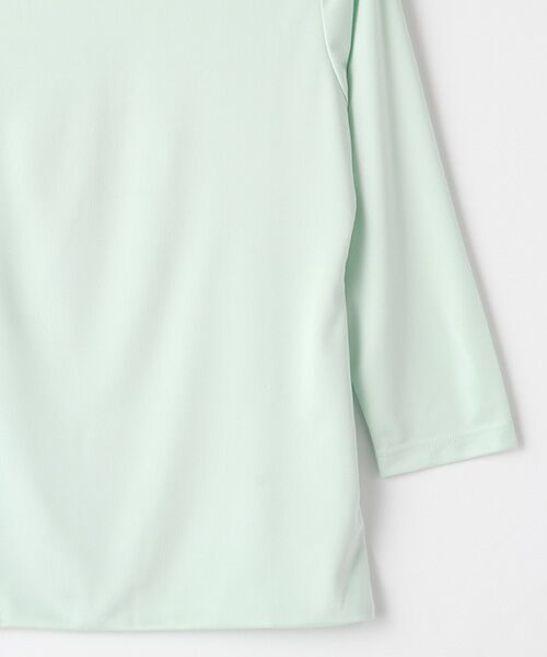 TAKASHIMAYA OUTLET / タカシマヤ アウトレット カットソー | スーツクローゼット　トリアセスムース七分丸首カットソー | 詳細3