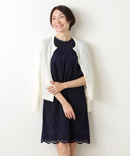 TAKASHIMAYA OUTLET / タカシマヤ アウトレット ミニ丈・ひざ丈ワンピース | 『アウトレット対象商品』レラローズ　ＯＰ | 詳細11