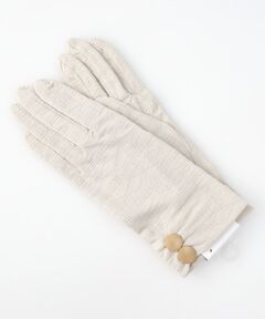 エルメスカシミアベージュ 手袋 新品 エルメス 手袋 グローブ カシミヤ ニット アイボリー ラメ