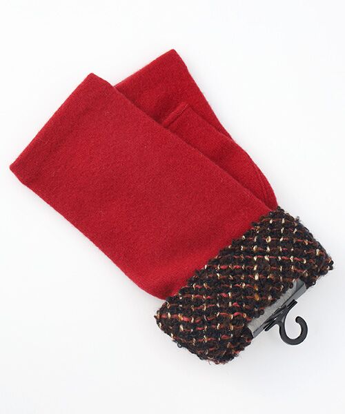 TAKASHIMAYA OUTLET/タカシマヤ アウトレット 『アウトレット対象商品』タカシマヤ オリジナル 手袋 RED F TAKASHIMAYA OUTLET/タカシマヤ アウトレット 『アウトレット対象商品』タカシマヤ オリジナル 手袋 RED F