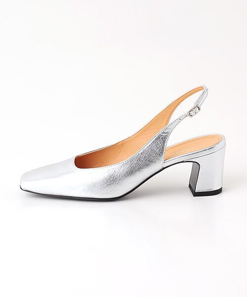 TAKASHIMAYA OUTLET / タカシマヤ アウトレット パンプス | スクエアトゥバックベルトパンプス | 詳細2
