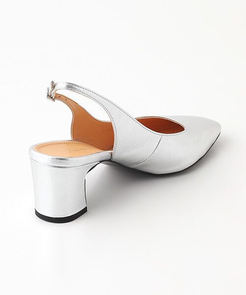 TAKASHIMAYA OUTLET / タカシマヤ アウトレット パンプス | スクエアトゥバックベルトパンプス | 詳細3