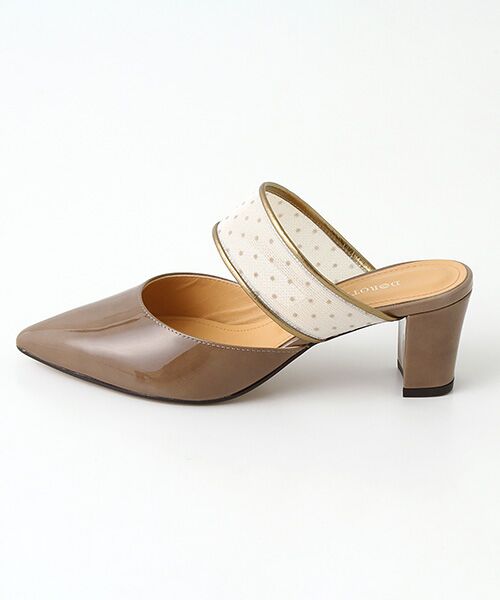 TAKASHIMAYA OUTLET / タカシマヤ アウトレット サンダル | チュールベルトミュール | 詳細1