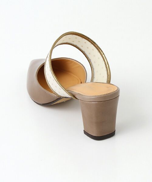 TAKASHIMAYA OUTLET / タカシマヤ アウトレット サンダル | チュールベルトミュール | 詳細2