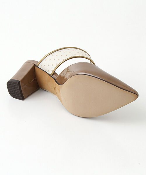 TAKASHIMAYA OUTLET / タカシマヤ アウトレット サンダル | チュールベルトミュール | 詳細3