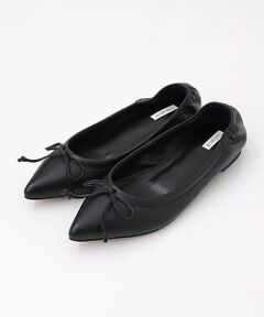フラットシューズ SQ FLAT STUDS M／JANE