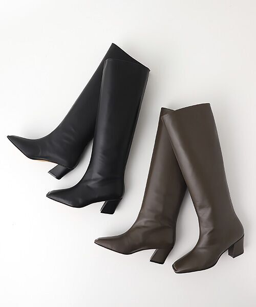 TAKASHIMAYA OUTLET / タカシマヤ アウトレット ブーツ（ロング丈） | カルチェグラム　セミルーズロングブーツ | 詳細4