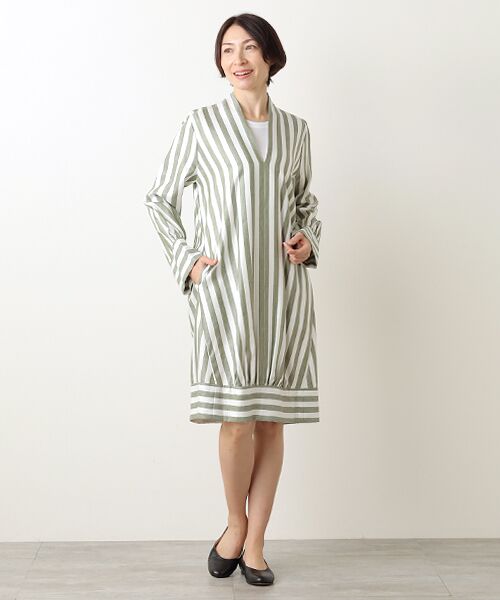 TAKASHIMAYA OUTLET / タカシマヤ アウトレット ミニ丈・ひざ丈ワンピース | 『アウトレット対象商品』ＺＥＲＯ＋ＭＡＲＩＡ　ＣＯＲＮＥＪＯ　ワンピース | 詳細7