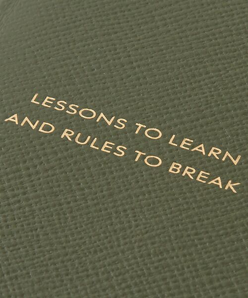 TAKASHIMAYA OUTLET / タカシマヤ アウトレット ステーショナリー | スマイソン　ＮＯＴＥＢＯＯＫＳ／lesssons to learn and rules to break | 詳細3