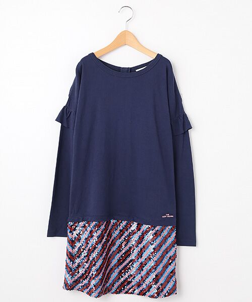 TAKASHIMAYA OUTLET/タカシマヤ アウトレット 『アウトレット対象商品』マークジェイコブス ワンピース NAVY2 12+ TAKASHIMAYA OUTLET/タカシマヤ アウトレット 『アウトレット対象商品』マークジェイコブス ワンピース NAVY2 12+