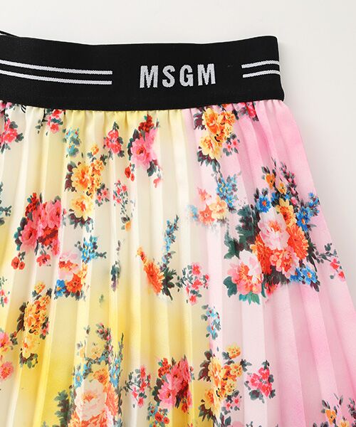 TAKASHIMAYA OUTLET / タカシマヤ アウトレット ミニ・ひざ丈スカート | 『アウトレット対象商品』エムエスジーエム　プリーツスカート | 詳細2