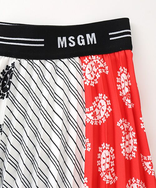 TAKASHIMAYA OUTLET / タカシマヤ アウトレット ミニ・ひざ丈スカート | 『アウトレット対象商品』エムエスジーエム　プリーツスカート | 詳細2