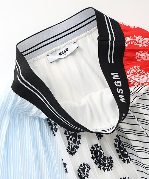 TAKASHIMAYA OUTLET / タカシマヤ アウトレット ミニ・ひざ丈スカート | 『アウトレット対象商品』エムエスジーエム　プリーツスカート | 詳細5