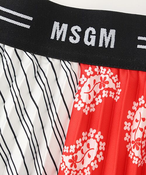 TAKASHIMAYA OUTLET / タカシマヤ アウトレット ミニ・ひざ丈スカート | 『アウトレット対象商品』エムエスジーエム　プリーツスカート | 詳細6