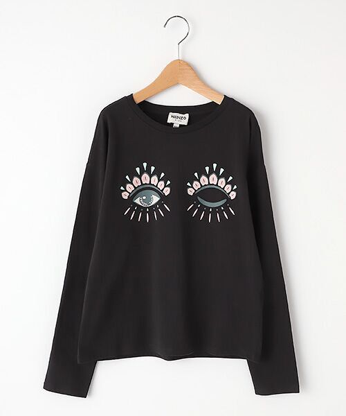 TAKASHIMAYA OUTLET/タカシマヤ アウトレット ケンゾー 長袖Tシャツ BLACK 08A TAKASHIMAYA OUTLET/タカシマヤ アウトレット ケンゾー 長袖Tシャツ BLACK 08A