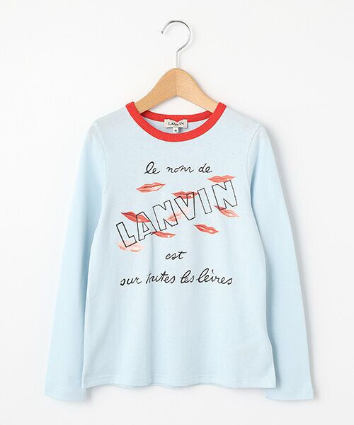 TAKASHIMAYA OUTLET/タカシマヤ アウトレット 『アウトレット対象商品』ランバン 長袖Tシャツ BLUE 10 TAKASHIMAYA OUTLET/タカシマヤ アウトレット 『アウトレット対象商品』ランバン 長袖Tシャツ BLUE 10