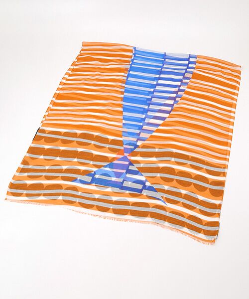 TAKASHIMAYA OUTLET/タカシマヤ アウトレット 『アウトレット対象商品』バービエリ stole ORANGE 90 TAKASHIMAYA OUTLET/タカシマヤ アウトレット 『アウトレット対象商品』バービエリ stole ORANGE 90