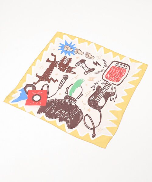 TAKASHIMAYA OUTLET / タカシマヤ アウトレット バンダナ・スカーフ | 『アウトレット対象商品』ヤーン＆コッパー　スカーフ | 詳細1