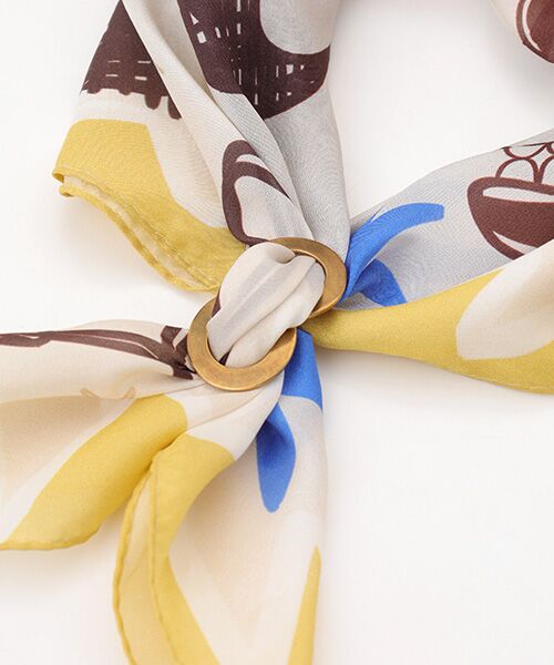 TAKASHIMAYA OUTLET / タカシマヤ アウトレット バンダナ・スカーフ | 『アウトレット対象商品』ヤーン＆コッパー　スカーフ | 詳細6