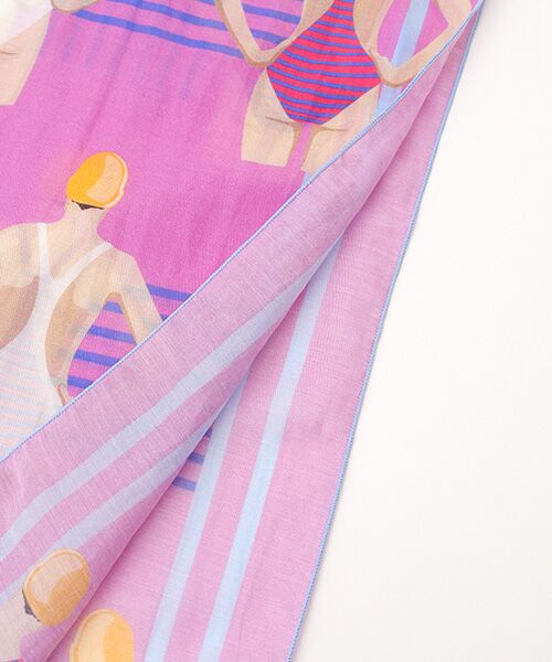 TAKASHIMAYA OUTLET / タカシマヤ アウトレット バンダナ・スカーフ | 『アウトレット対象商品』ヤーン＆コッパー　スカーフ | 詳細2