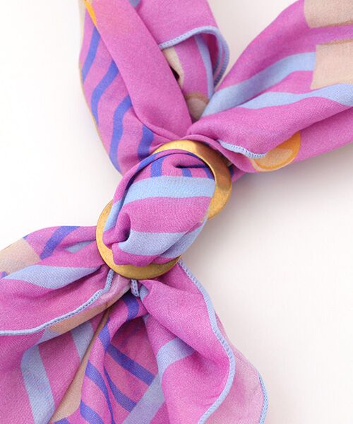 TAKASHIMAYA OUTLET / タカシマヤ アウトレット バンダナ・スカーフ | 『アウトレット対象商品』ヤーン＆コッパー　スカーフ | 詳細5