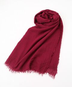 最終値下げ！deres 赤　ストール セール】 レディース マフラー・ショール・スヌード・ストール