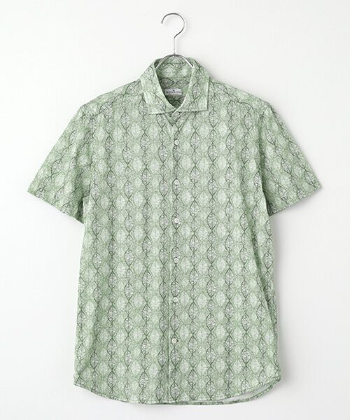 TAKASHIMAYA OUTLET / タカシマヤ アウトレット シャツ・ブラウス | ソンリーサ　半袖シャツ（GREEN）