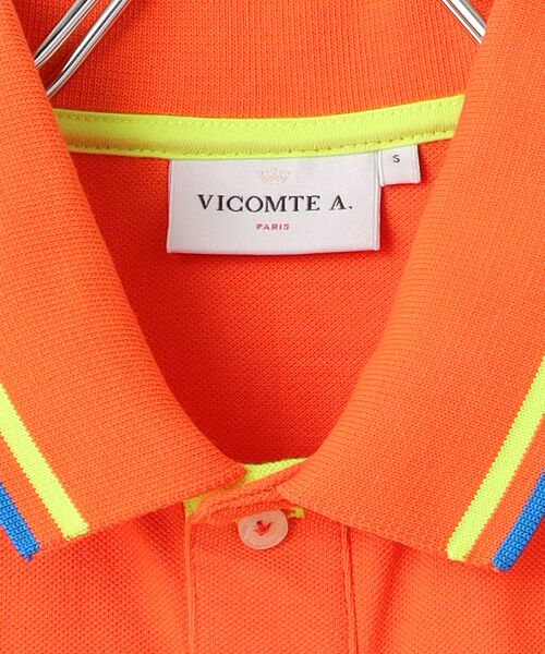 TAKASHIMAYA OUTLET / タカシマヤ アウトレット ポロシャツ | PHIO M SS POLO WITH FLUO LOGO | 詳細4