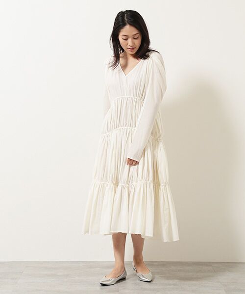 TAKASHIMAYA OUTLET / タカシマヤ アウトレット ロング・マキシ丈ワンピース | 『アウトレット対象商品』マーレット　ＯＰ | 詳細9