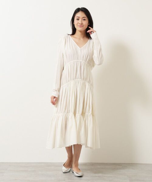 TAKASHIMAYA OUTLET / タカシマヤ アウトレット ロング・マキシ丈ワンピース | 『アウトレット対象商品』マーレット　ＯＰ | 詳細10