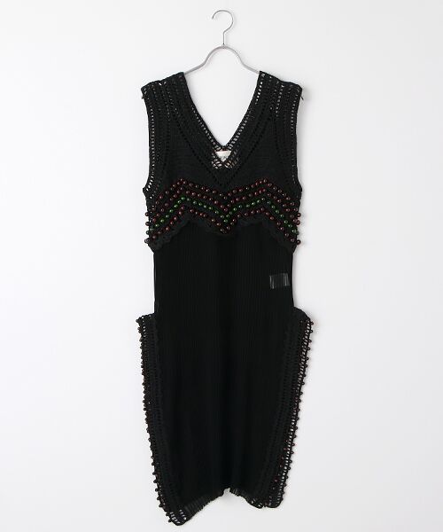 TAKASHIMAYA OUTLET / タカシマヤ アウトレット ロング・マキシ丈ワンピース | ポンティ　ＯＰ（BLACK）