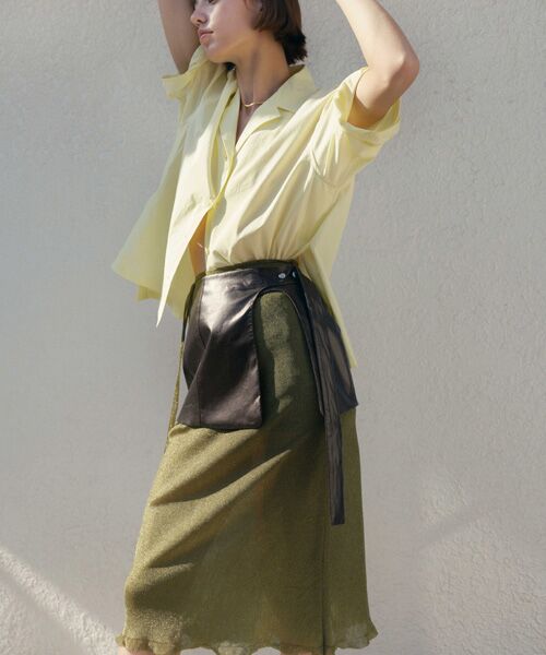 TAKASHIMAYA OUTLET / タカシマヤ アウトレット ミニ・ひざ丈スカート | 『アウトレット対象商品』ＭＵＬＬＥＲ　ＯＦ　ＹＯＳＨＩＯＫＵＢＯ　ＳＫ | 詳細6